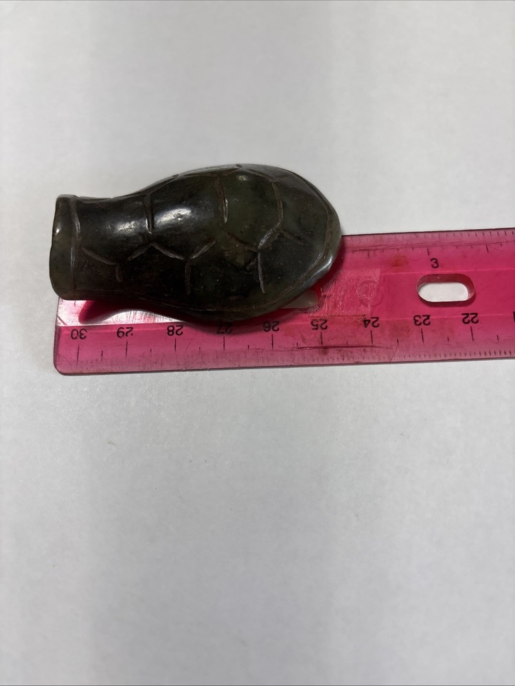 Old China Jade "Turtle / Tortoise Shell" Amulet Pendant / Statue