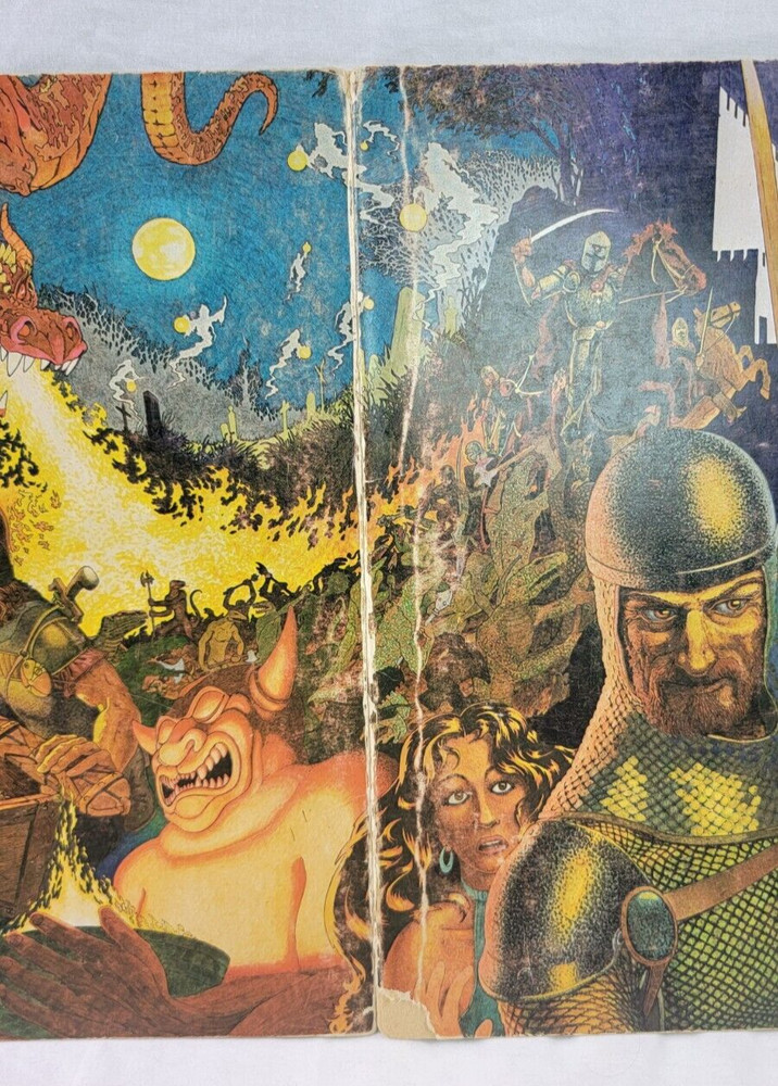 VTG Dungeon Master Tri-fold Screen, #9024, TSR Hobbies