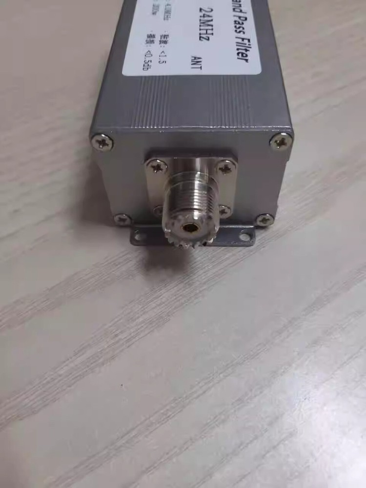 24MHz BPF Band Pass Filter Shortwave High Isolation Degree Filter 200W