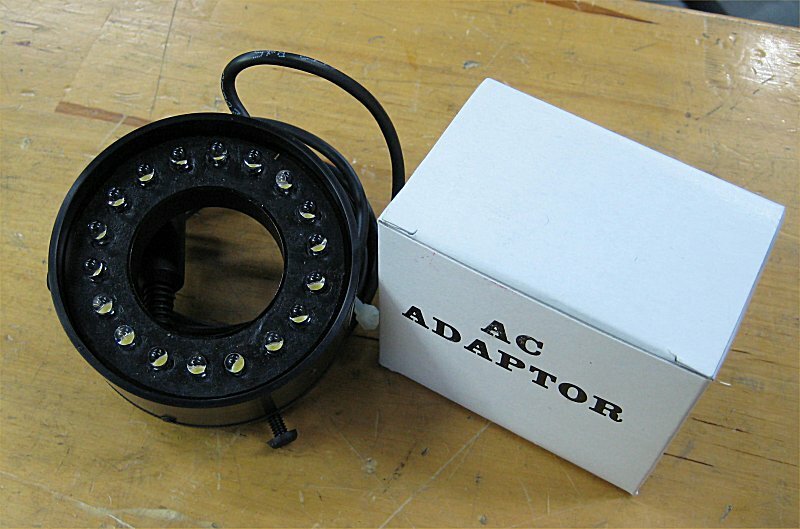 Vision Inspection Camera RED LED Ring Light - RL01B-00AA by August Technology