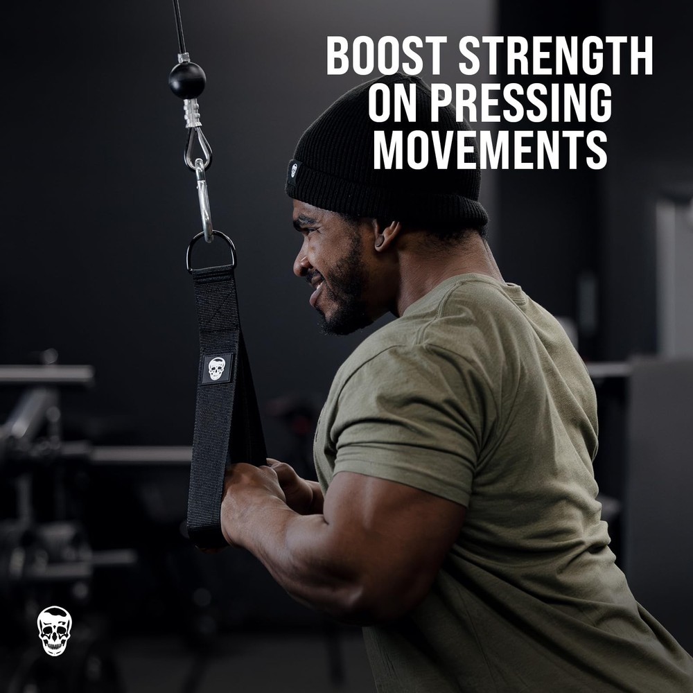 Tricep Rope Cable Attachment - Multi-Workout Tricep Pull Down Cable Attachmen...