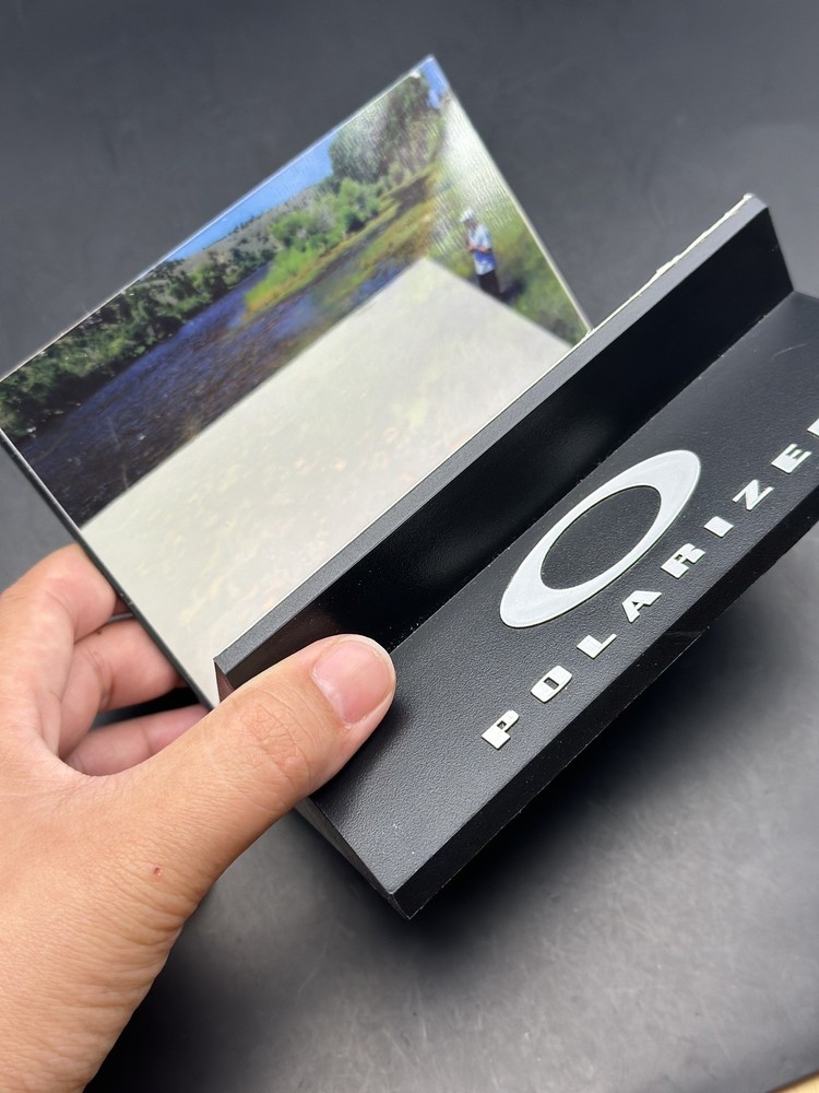 Oakley Polarized Test Display Fishing Image