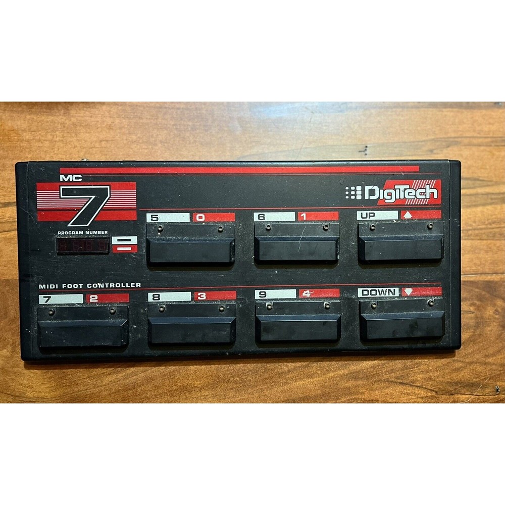 Digitech MC7 MIDI Foot Controller