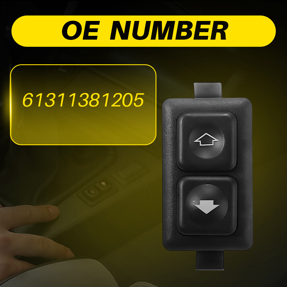 Set 4 pcs Illuminated Power Window Switch For E23 BMW E24 E28 E30 61311381205