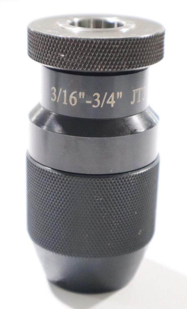 KEYLESS 3/4" DRILL CHUCK, JT3 MOUNT, 3/16" - 3/4" CAPACITY L100