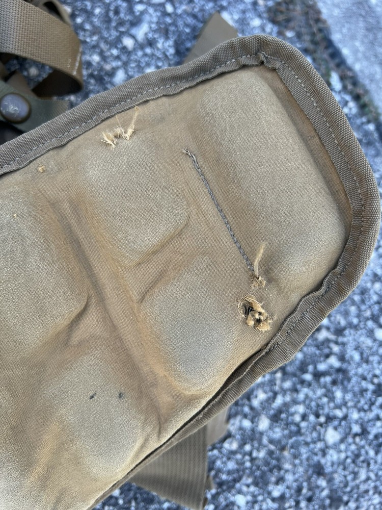 DAMAGED USMC Complete Main Pack FILBE Coyote Backpack Large Rucksack Assault