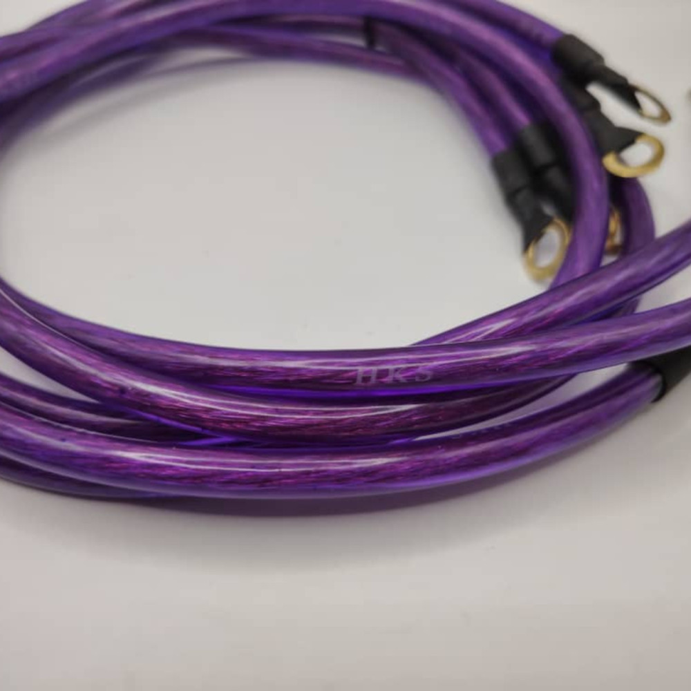 Universal 5 Points HKS Super Earth Cable Wire Grounding Kit Performance Blue