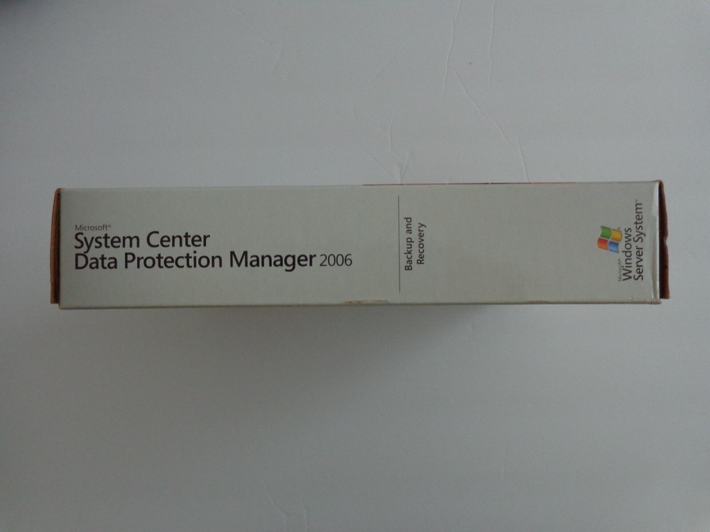 Microsoft Windows System Center Data Protection Manager 2006 A5S-00002 New
