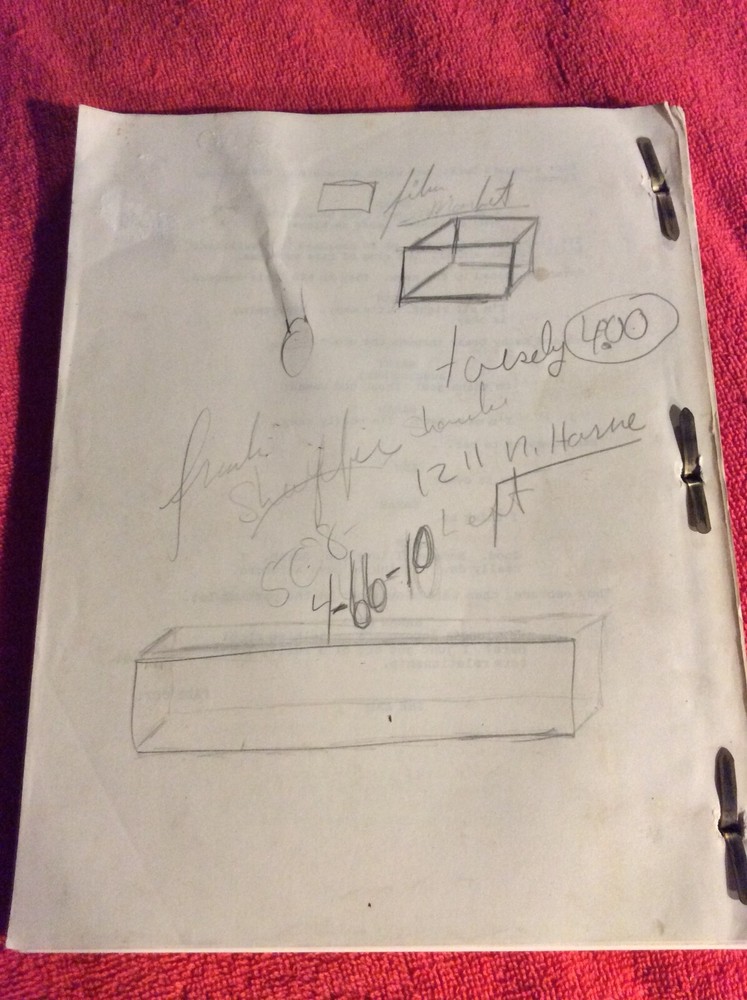 ORIGINAL SCRIPT DREAM LOVER PETE SHANER SECOND DRAFT DECEMBER 1991