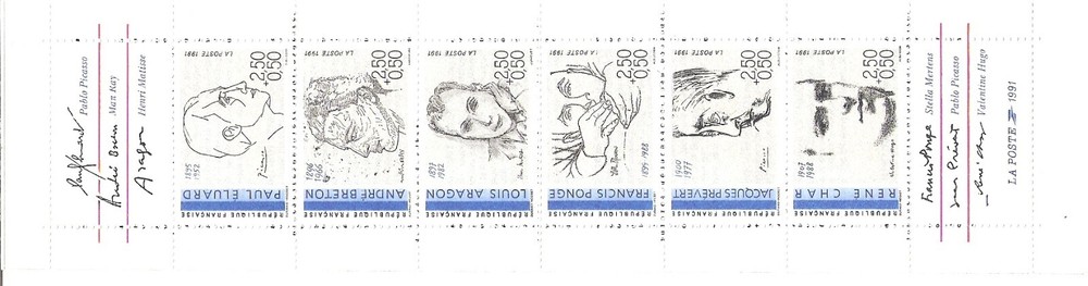 France Booklet Stamp Day 1991 MNH