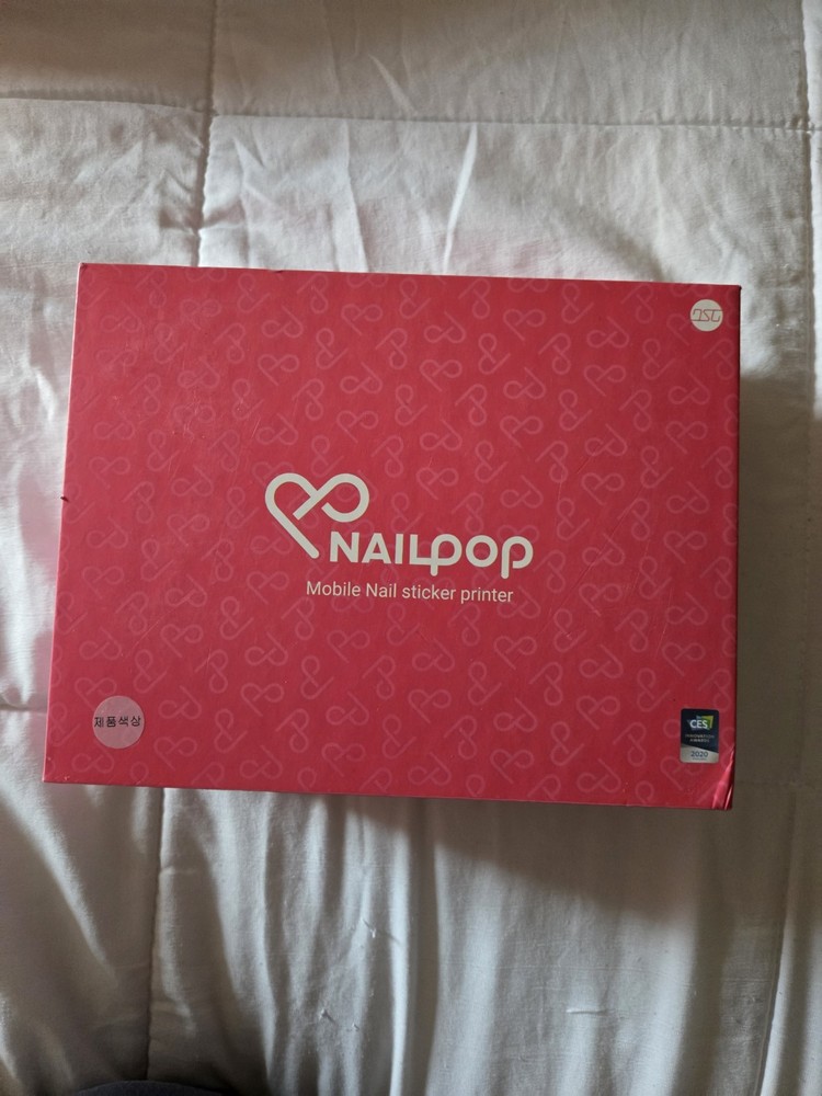 Nailpop Nail Art Printer Machine Digital Nail Design Machine