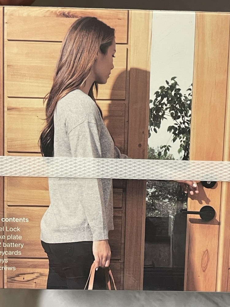 Level Lock Touch Edition Smart Deadbolt Apple HomeKit Bluetooth Matte Black NEW