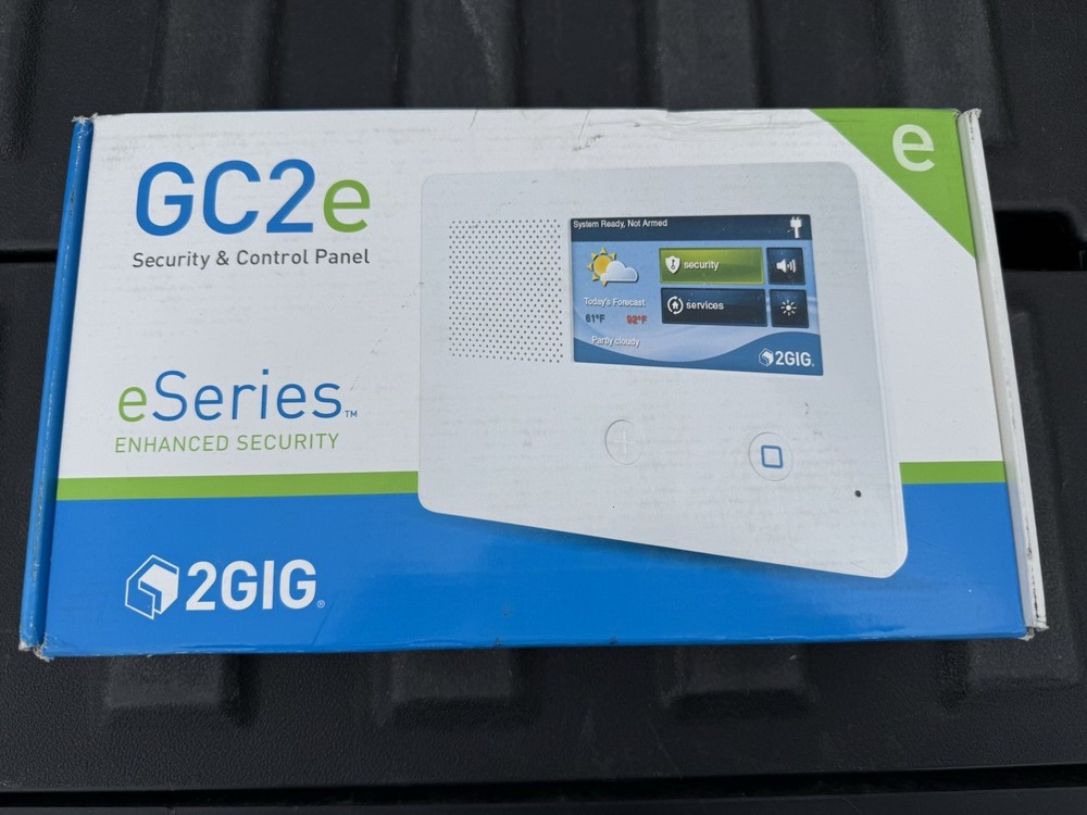 2GIG Security Alarm & Home Automation Control Panel eSeries GC2e 2GIG-GC2E-345