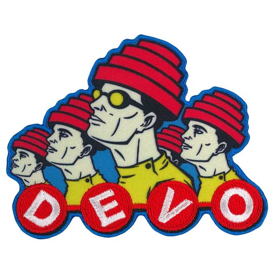 Patch - C&D Visionary - Devo Lineup 3.5"x2.75" Iron-On NEW