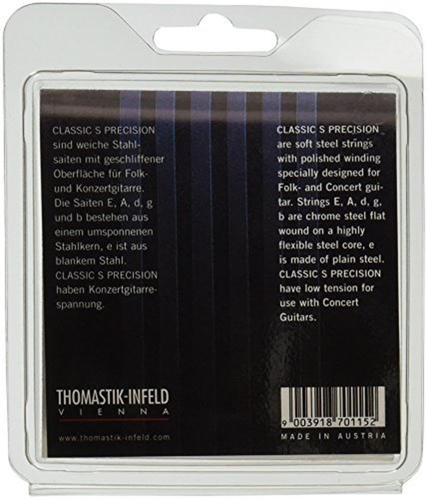 KF110 Classical Guitar Strings: Classic S Series Rope Core Set with Chrome St...