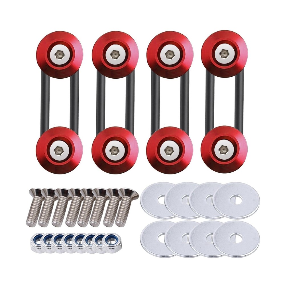 Tongze Bumper Quick Release Kit, 4 Sets Quick Release Bumper Clips Fasteners ...
