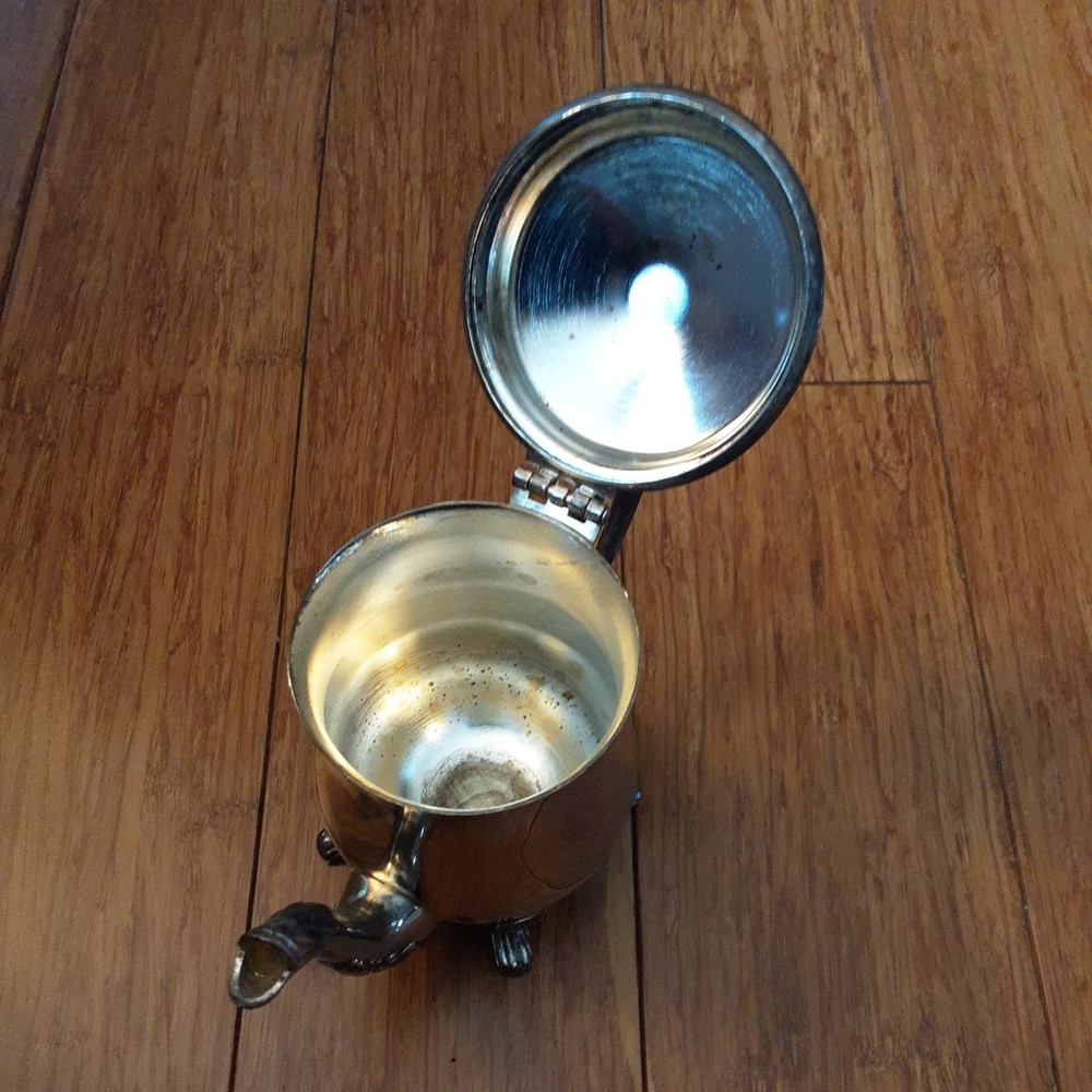 Silver Plated 4 PC. Miniature Tea/Coffee Set, original box