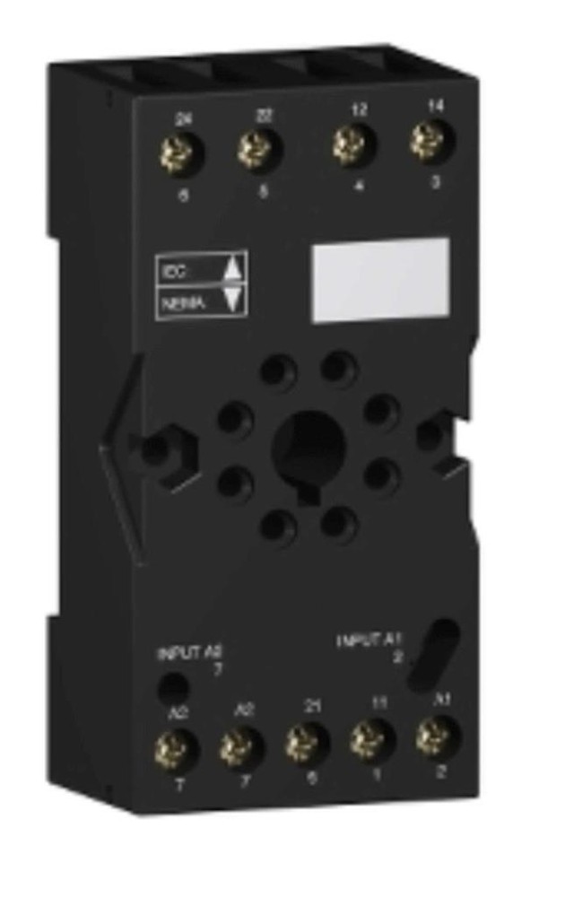 Telemecanique RUZ 1A Relay Socket DIN Rail Mount