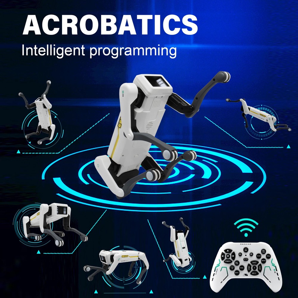 Intelligent AI RC Robot Dog Voice Dialogue APP Remote Control Programming