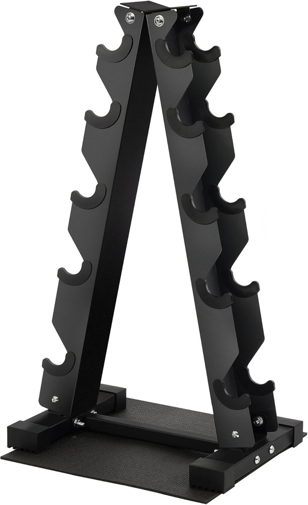 A-Frame Dumbbell Weight Rack, Vertical Storage Rack for Dumbbells, Weight Stand