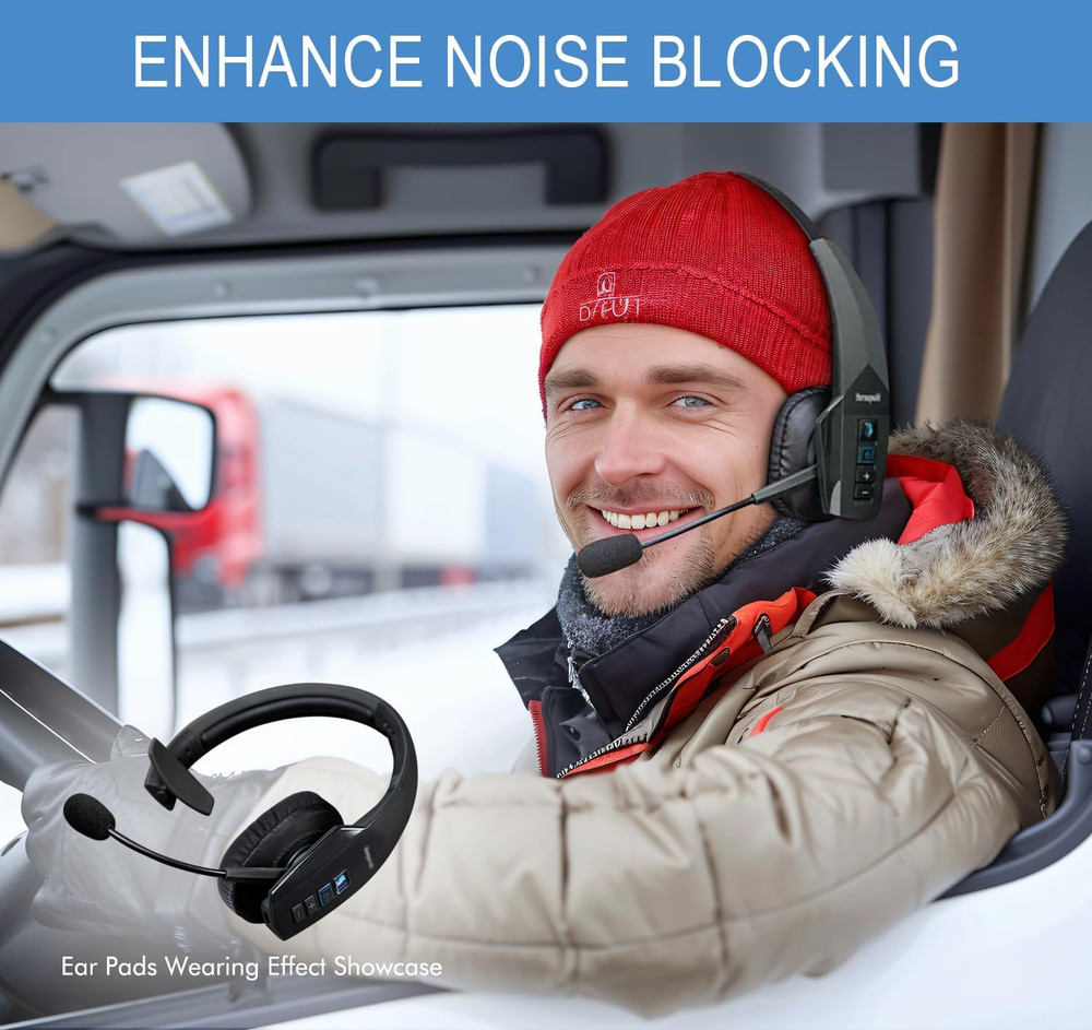 Replacement Ear Pads for Bluetooth Headset, Leather Cushions, Compatible with B4