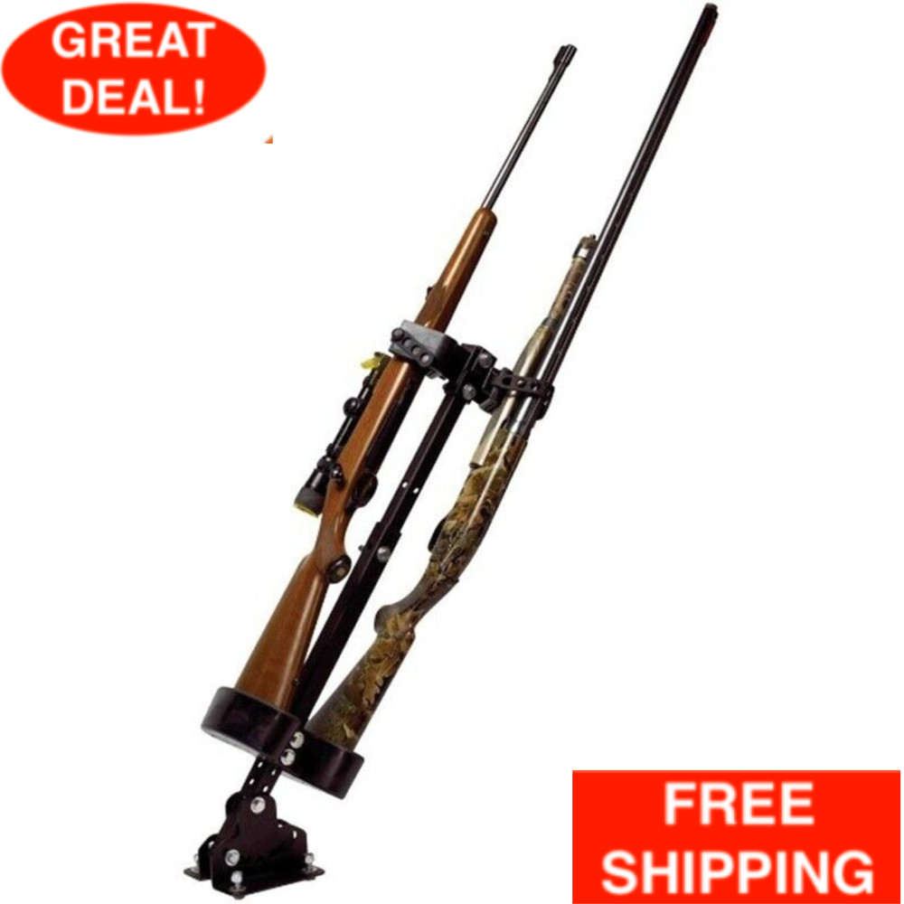 Fully Adjustable UTV Gun Mount Rack Adjustable Height from 27.5” to 35.5”