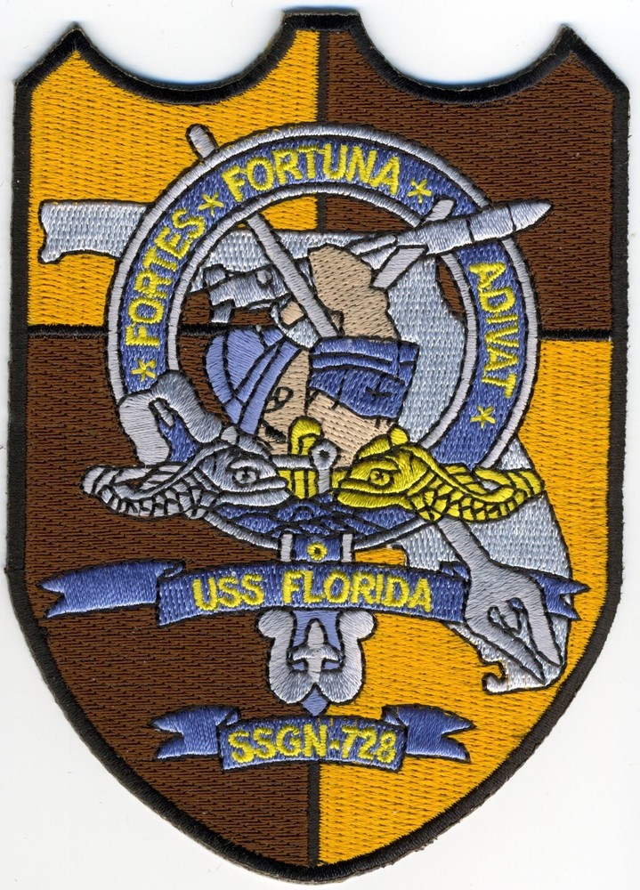 USS Florida SSGN 728 Submarine Patch  BCP # C6198
