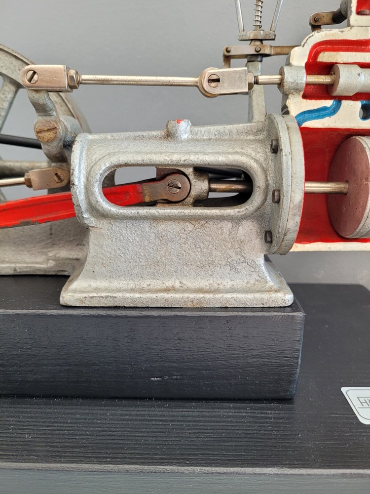 Original 1960's Steam Engine Model by HOHM Germany Education Model