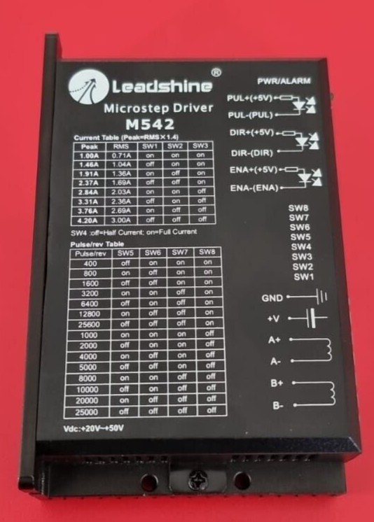 Leadshine Microstep M542PbF Stepper Motor Controller Used