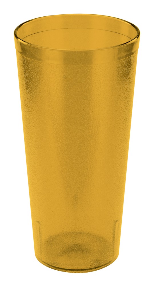 24oz Pebbled Tumblers, Amber (2 Dozen)