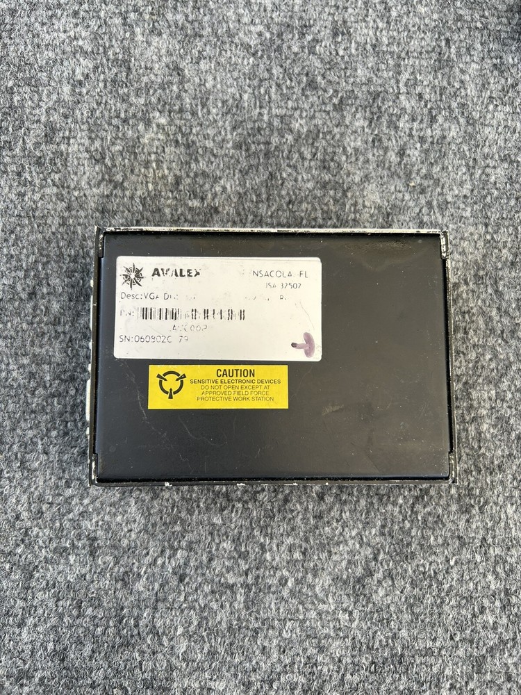 AVALEX TECHNOLOGIES DIGITAL HELICOPTER MAPPING SYSTEM ACCESSORIES PACKAGE