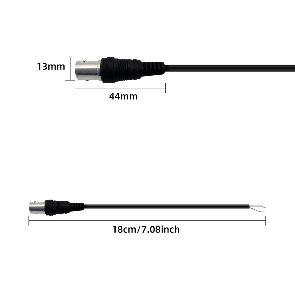 Bnc Cable Female, Bnc Cable Pigtail Bare, for CCTV Camera Terminal Adapters