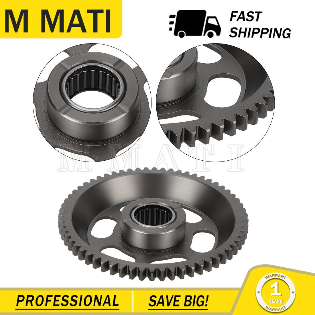 Starter Clutch Bearing Sprag & Idler Gear & Gasket Kit For Suzuki LTZ400 DRZ400