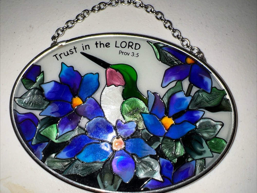 stained glass Hummingbird’ Beautiful!