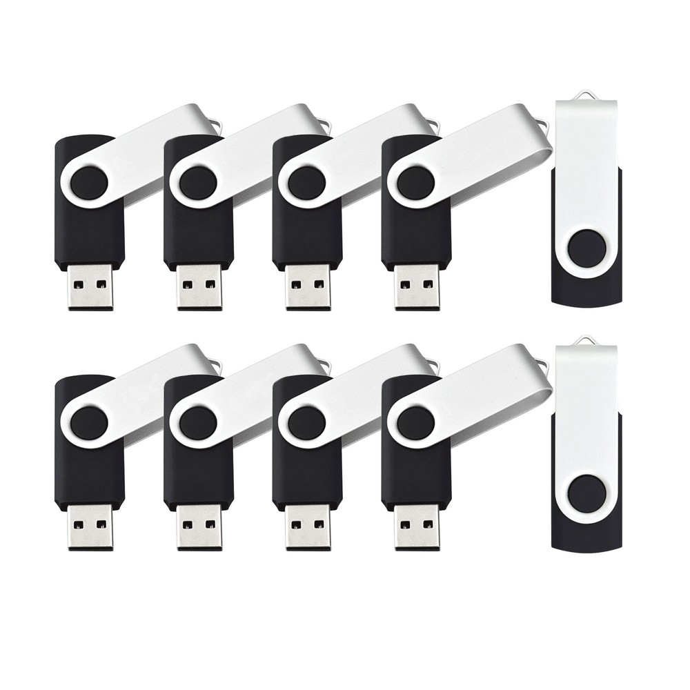 10 Pack USB 2.0 Flash Drives USB Memory Sticks Data Storage Memory Thumb Sticks
