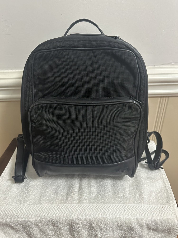 Tumi Ballistic Nylon/Leather Backpack 43042D3