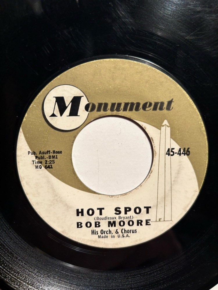 Bob Moore “Mexico” Monument 7” 45 VG+