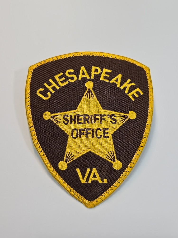 Chesapeake Sheriff's Office Patch Virginia