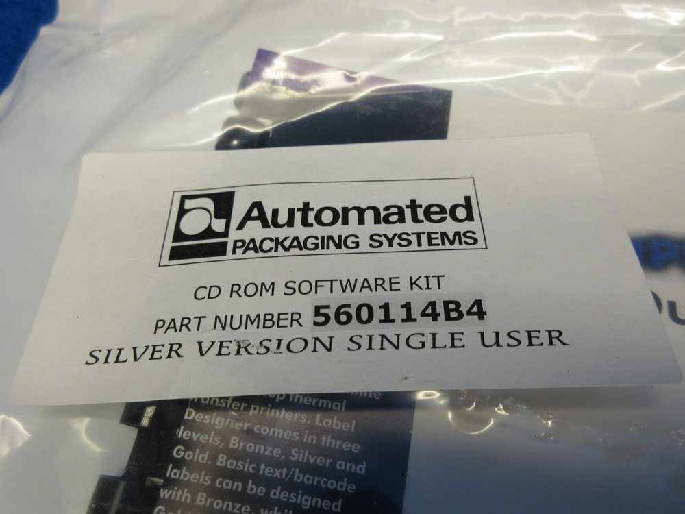 Automated Packaging Systems 56011B4 PrintPRO Label Design III Software AutoLabel