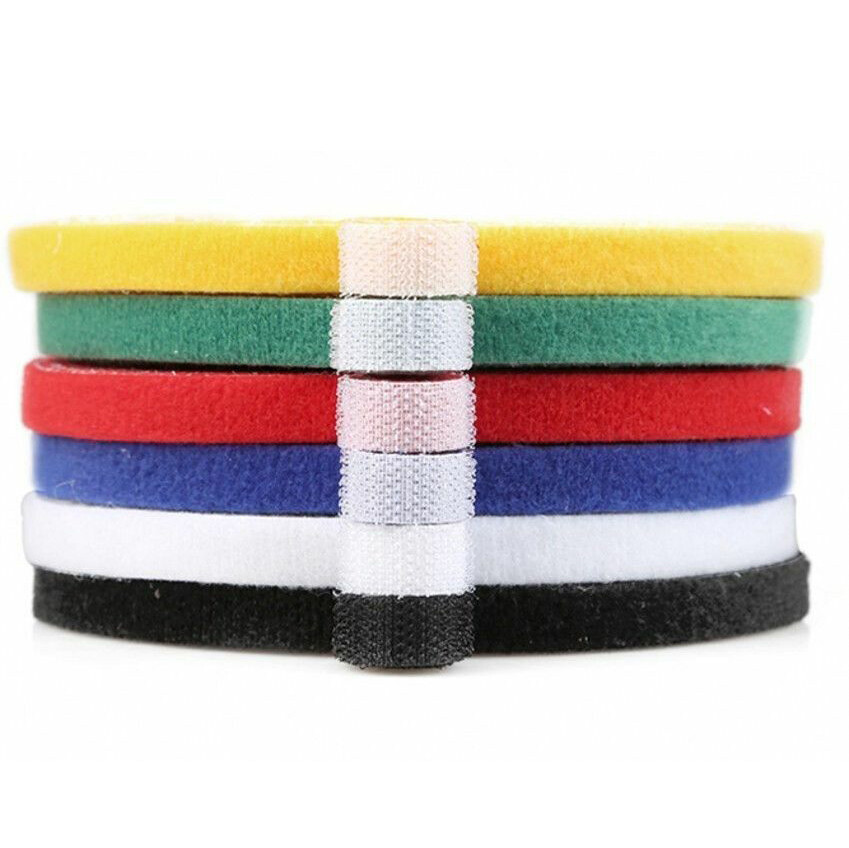 Back To Back Hook＆Loop Fastener Tape Self-Gripping Cable Tie Width 10/15/20/25mm