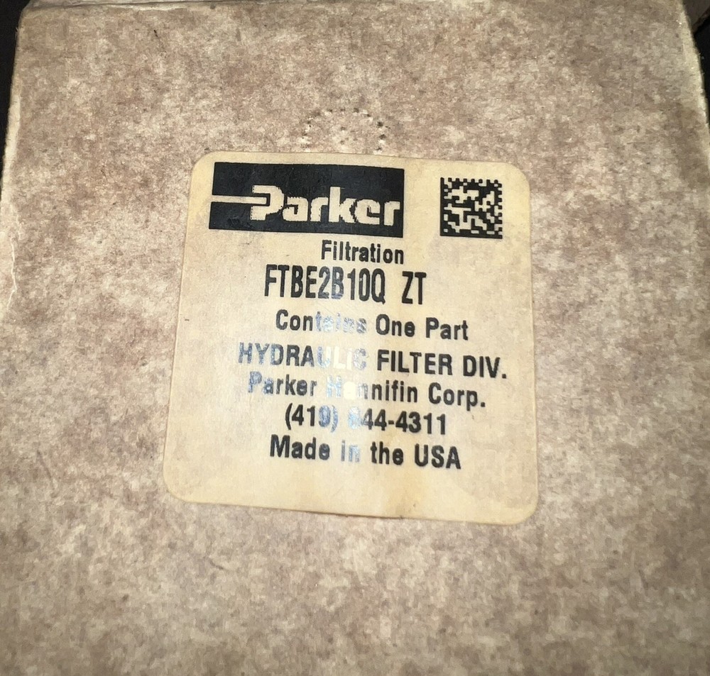 *NEW* PARKER HYDRAULIC FILTER FTBE2B10Q (A4C)