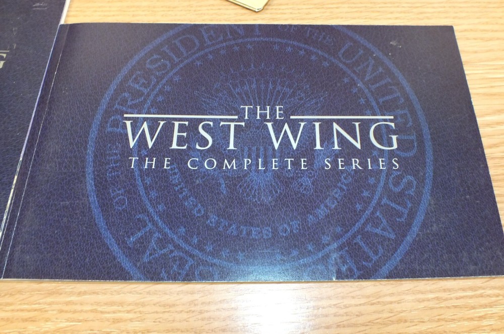 Replacement West Wing DVD Collection Box Case, Book, Script, & Sleeves- NO DVD's