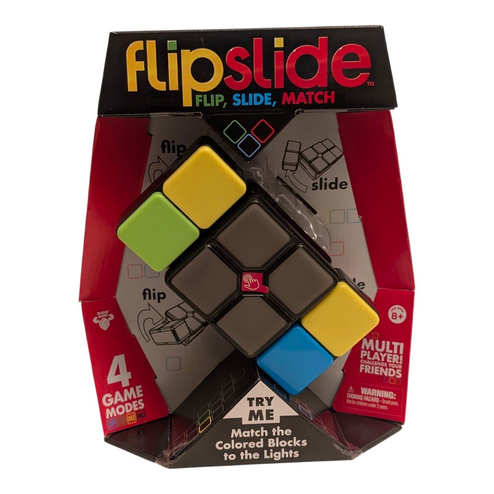 Flipslide Game - Electronic Handheld Game | Addictive Multiplayer Puzzle Game of