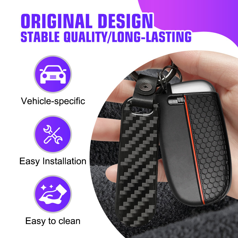 Silicone Key Cover for Jeep Grand Cherokee Renegade Dodge Challenger Durango NEW