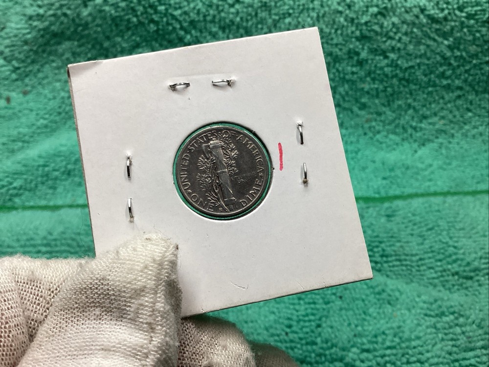 1944 S MERCURY DIME EF 🦅