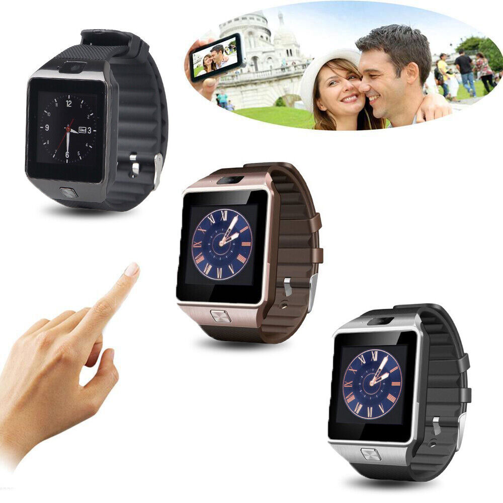 Bluetooth Smart Watch w/Camera Waterproof Phone Mate For Android Samsung iPhone