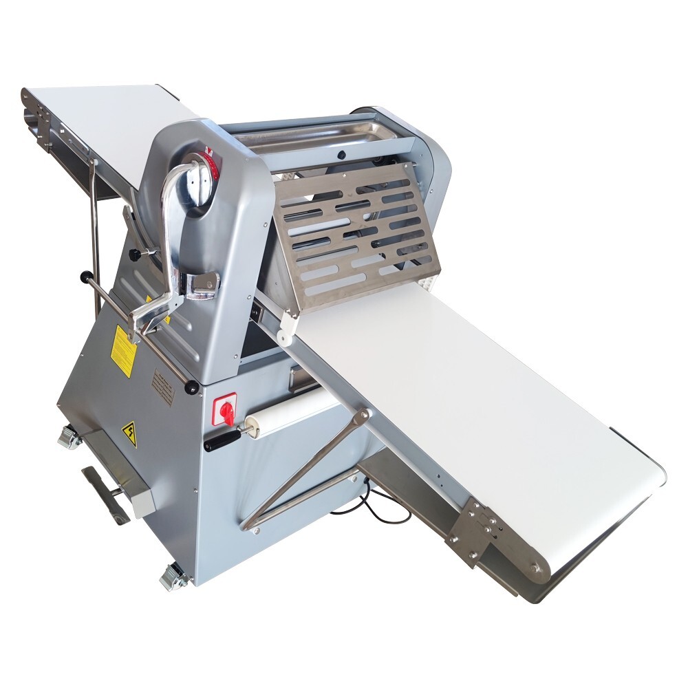 Commercial Vertical Dough Sheeter Pastry Crispy Machine Dough Roller Press Baker