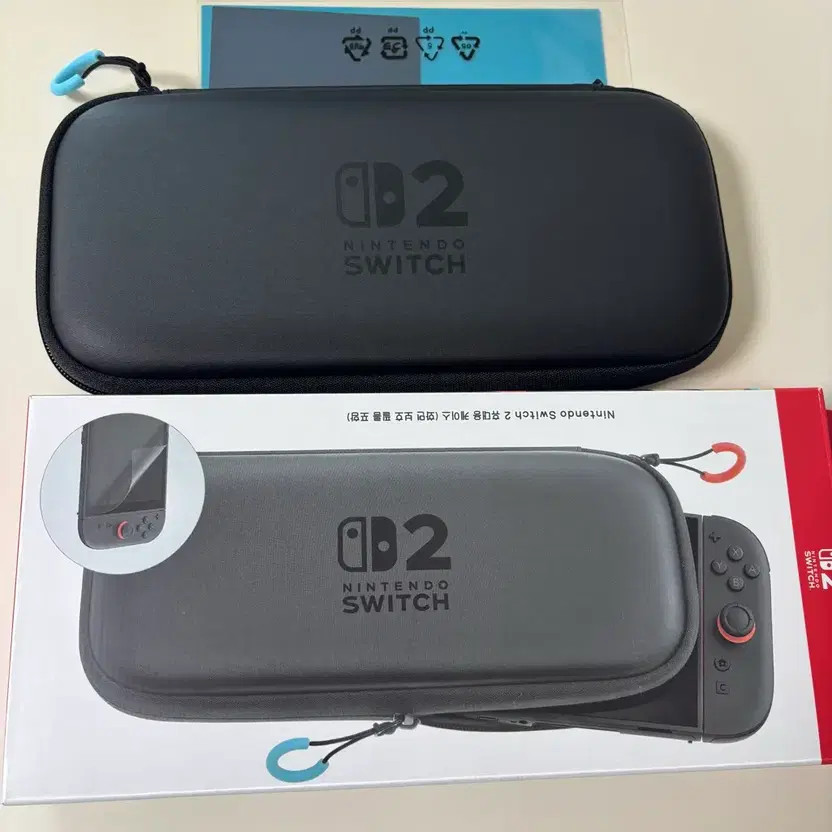 Nintendo Switch 2 Original Case Bag Screen Protector Full Set Official