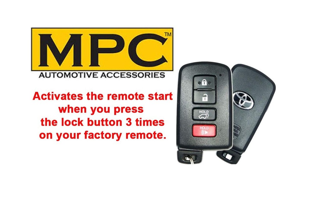 MPC Remote Start Kit Compatible with Toyota Highlander 2014-2019 || Plug and ...