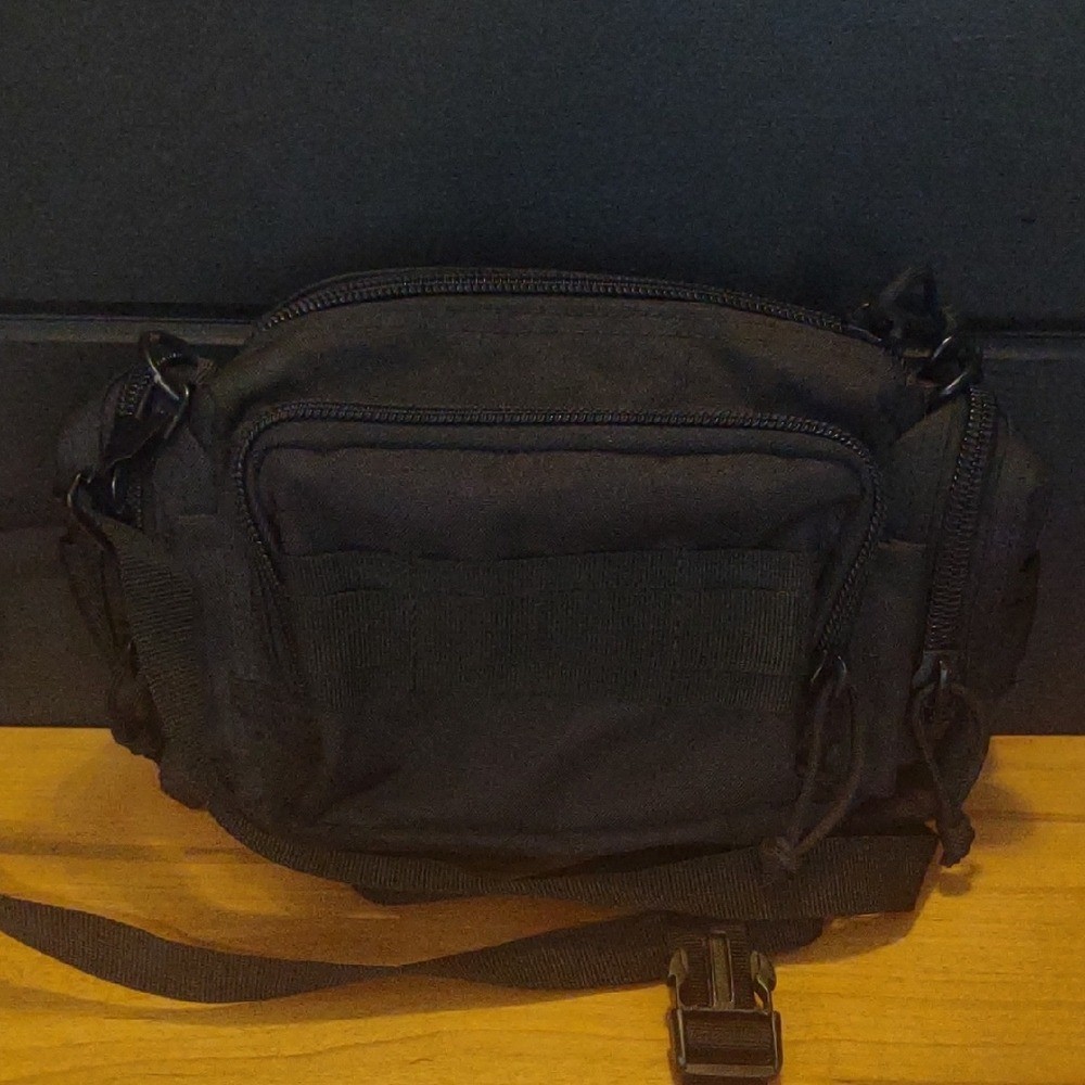 Voodoo Tactical 3 Way Deployment Black Bag